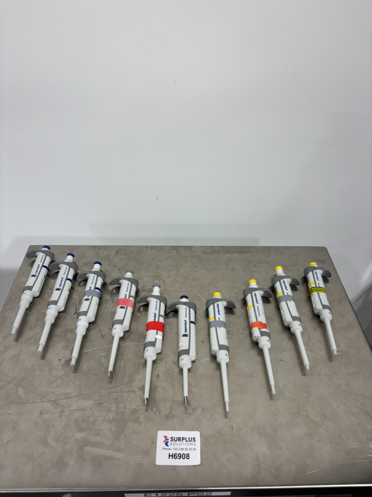 Image of Eppendorf Research Plus Pipettes x10